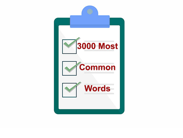 3000 most common words